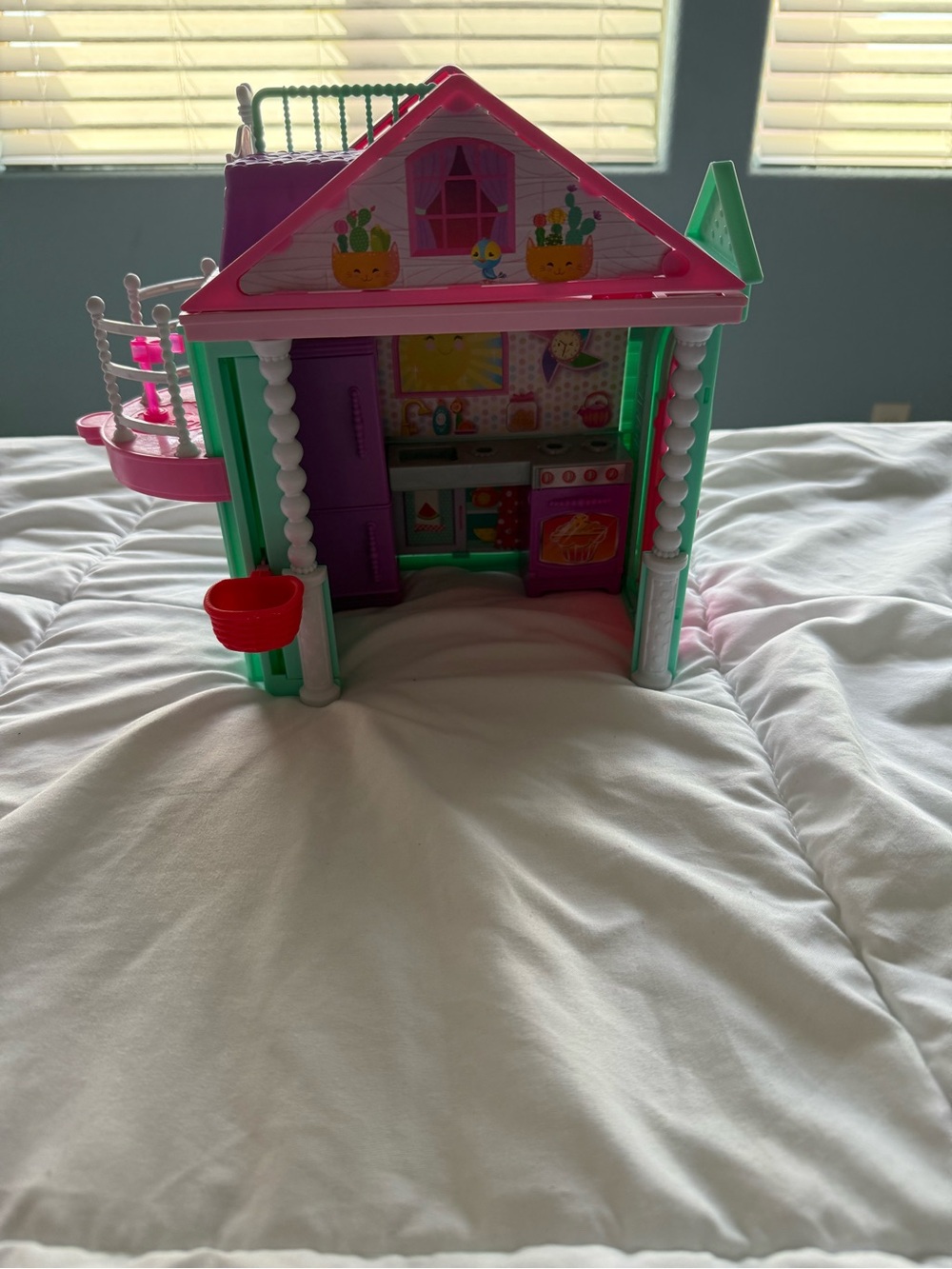 Barbie Club Chelsea House Pink Green Kids Playhouse Toy